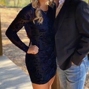 Navy Dress worn once for a wedding